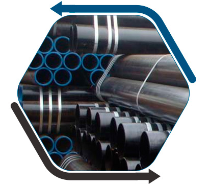    ASME SA672 Grade B65 Class 22     EFW Welded Pipe      