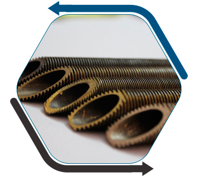 UNS C44300 fin tubes